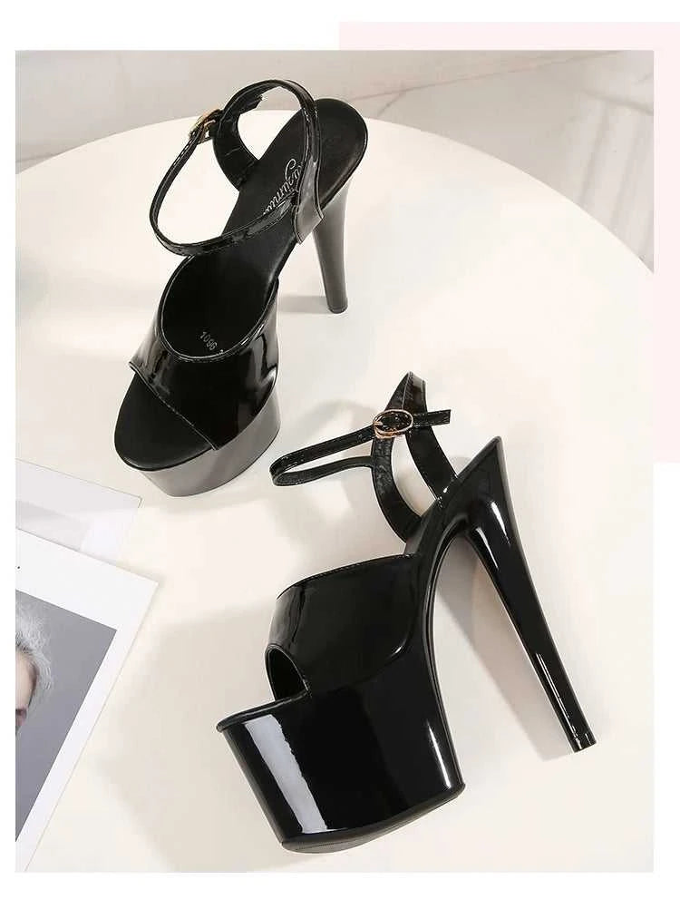 2022 Stripper Pole Dance Shoes High Heels Women Sexy Show Shoes Party Club 13 15 17CM Sandals Platform High-heeled Shoes Wedding The jack market .AU The jack market .AU Step Up Your Style: Trendy Shoes for Every Occasion! $ 94 14:366#Blue leopard;200000124:3434