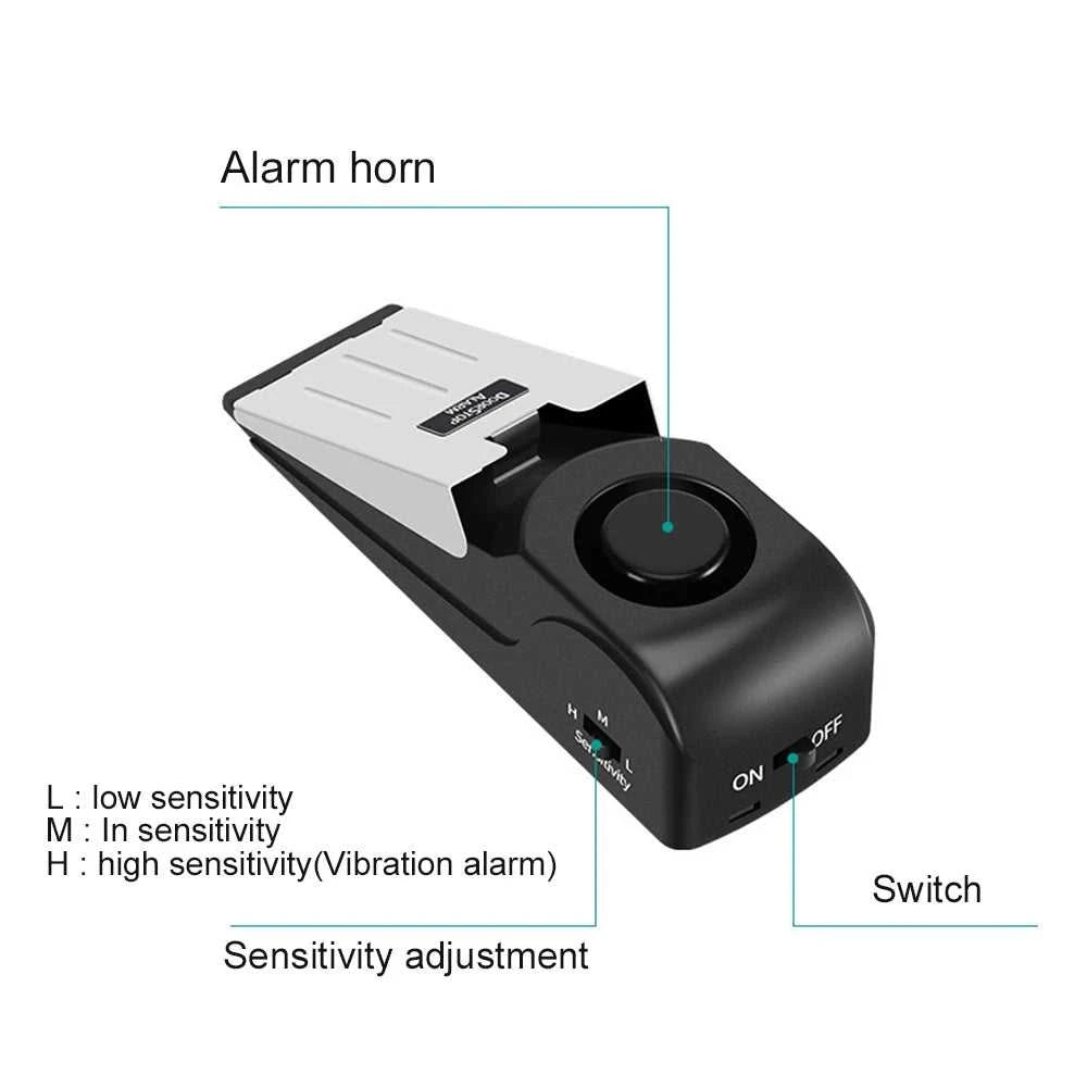 Door Stopper Alarm, Siren Door Safety Wedge Anti Break-In Door Personal self-defense necessities when traveling at home The jack market .AU The jack market .AU Home $ 52 <none>