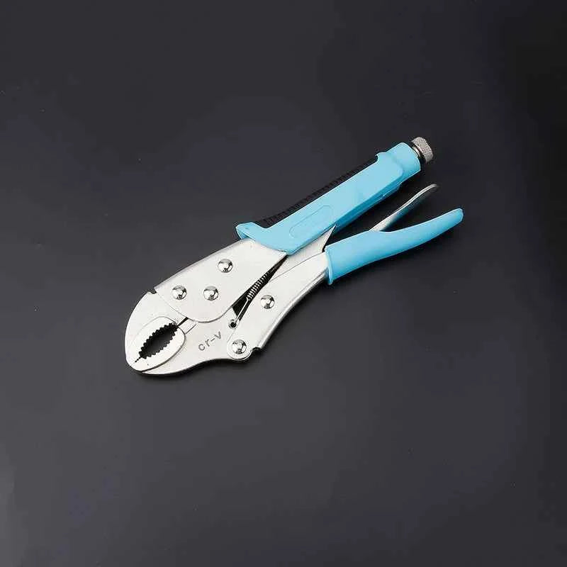 Lock Locking Pliers - Adjustable Carbon Steel Grips for Precision Welding - 5", 7", & 10" Sizes