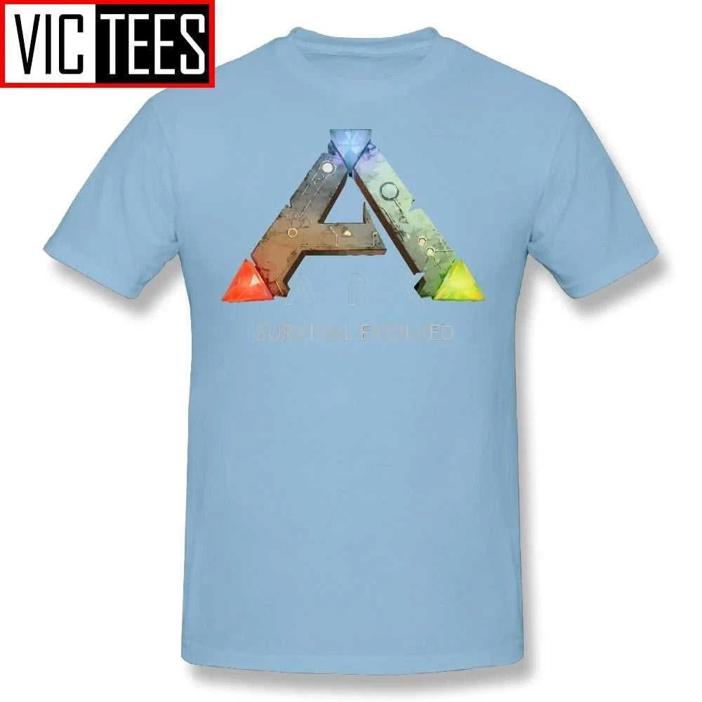 Men Tee Shirts Ark Survival Evolved Games Men Pre-Cotton T-Shirts Casual Round Collar T Shirts Black The jack market .AU The jack market .AU Men Fashion $ 35 14:496;5:100014066