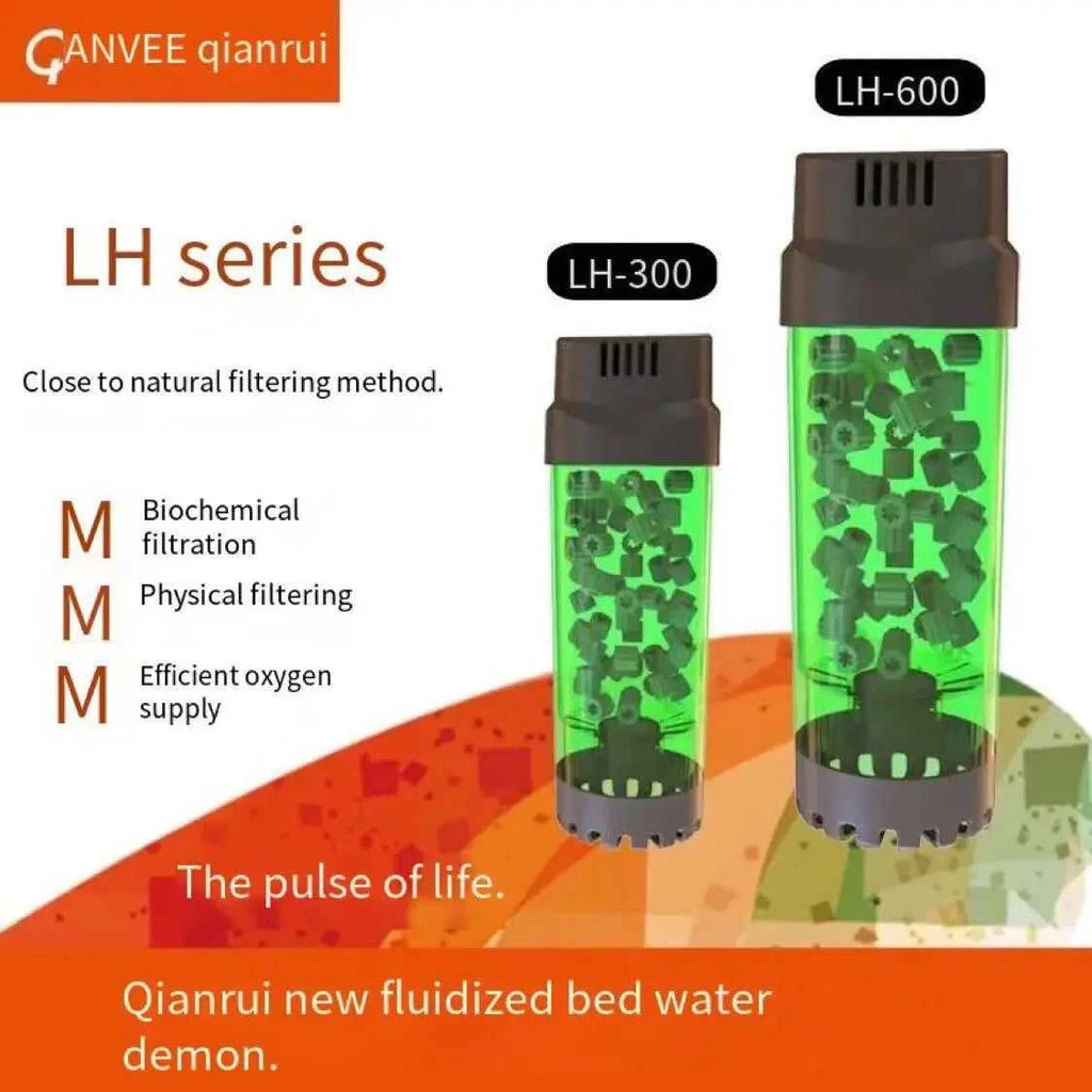 Fish tank fluidized bed filter oxygen supply water fairy rolling filter biochemical filter physical filter aquarium accessories， The jack market .AU The jack market .AU Fishing Gear $ 35 14:29#S