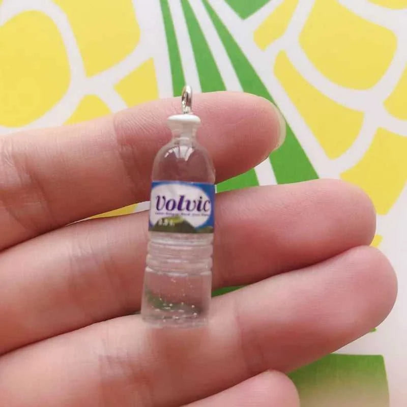 Cute 10pcs/pack Water Bottle Resin Charms Pendant Earring Keychain DIY Fashion Jewelry Accessories The jack market .AU The jack market .AU Jewellery & Chains $ 48 200001033:504#volvic