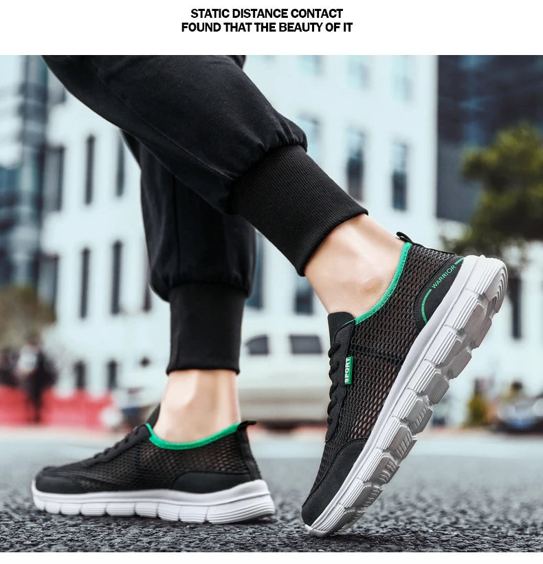 Men Sneakers Shoes Mesh Casual Shoes Lac-up Shoes Men Tenis Light Comfortable Breathable Sneakers Men Shoes Zapatillas Hombre