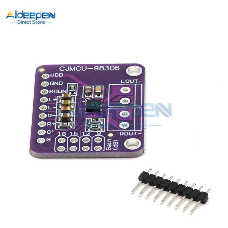 MAX98306 Stereo Class D Amplifier Module - 3.7W Power for High-Fidelity Sound