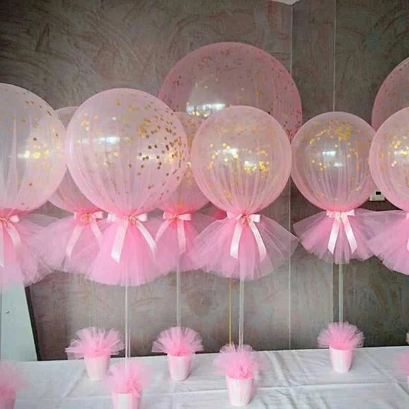 6pcs Balloon Stand Base DIY Balloon Holder Column Support Wedding Table Decoration Adult Kids Birthday Party Baby Shower Favors The jack market .AU The jack market .AU Home $ 25 14:7670#yellow