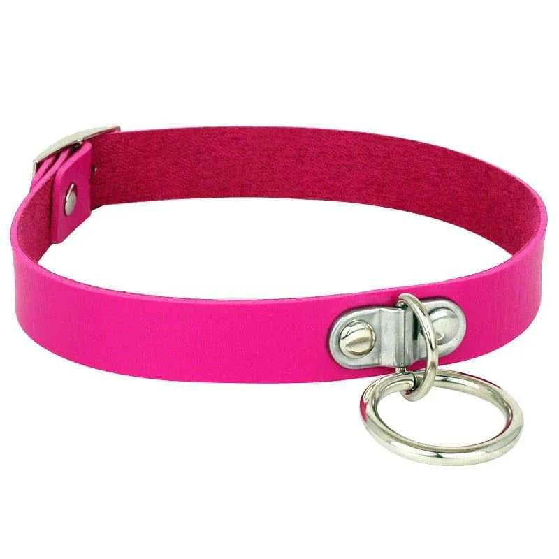 Round PU Leather Choker Collar For Women Gothic Punk Necklace Chain Harajuku Sexy Chocker Necklaces Jewelry Birthday Party Gifts The jack market .AU The jack market .AU Jewellery & Chains $ 54 200001034:200003761#8