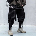 11 BYBB'S DARK Hip Hop Cargo Pants Men Embroidery Joggers Trousers Elastic Waist Rock Ribbon Streetwear Pant Male Black The jack market .AU The jack market .AU Men Fashion $ 88 14:193#black;5:361385