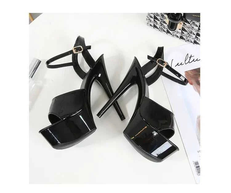 2022 Stripper Pole Dance Shoes High Heels Women Sexy Show Shoes Party Club 13 15 17CM Sandals Platform High-heeled Shoes Wedding The jack market .AU The jack market .AU Step Up Your Style: Trendy Shoes for Every Occasion! $ 94 14:366#Blue leopard;200000124:3434