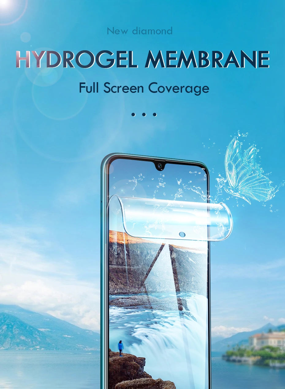 OPPO Find N3 Flip Hydrogel Screen Protector - 3-in-1 Full Coverage, 6.8" HD Clarity, Ultimate Protection