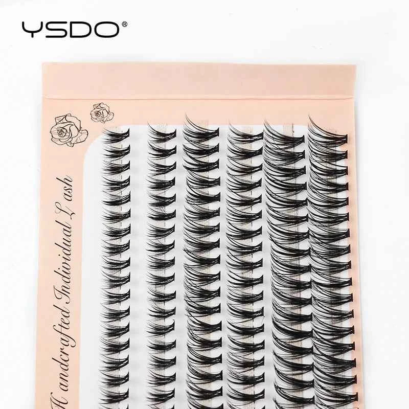 Fluffy 3D Eyelash Extensions - 10/20/30D Individual Soft & Dramatic Lashes for Effortless Makeup Looks