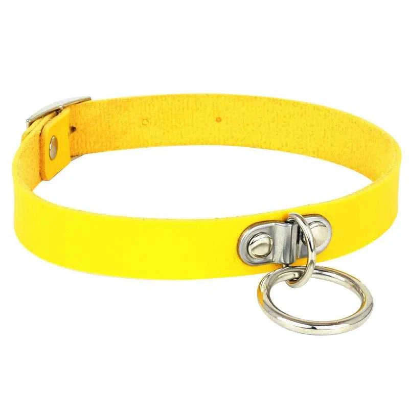 Round PU Leather Choker Collar For Women Gothic Punk Necklace Chain Harajuku Sexy Chocker Necklaces Jewelry Birthday Party Gifts The jack market .AU The jack market .AU Jewellery & Chains $ 54 200001034:200003761#8