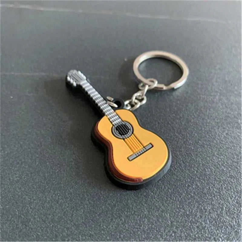 30Pcs Guitar Keychain Man Women Punk Violin Musical Instrument Silicone Pendant Keyring Holder Friends Gifts Bag Jewelry The jack market .AU The jack market .AU Jewellery & Chains $ 61 14:193#Style B