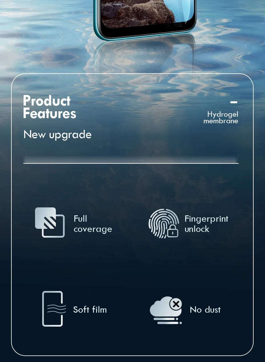 OPPO Find N3 Flip Hydrogel Screen Protector - 3-in-1 Full Coverage, 6.8" HD Clarity, Ultimate Protection