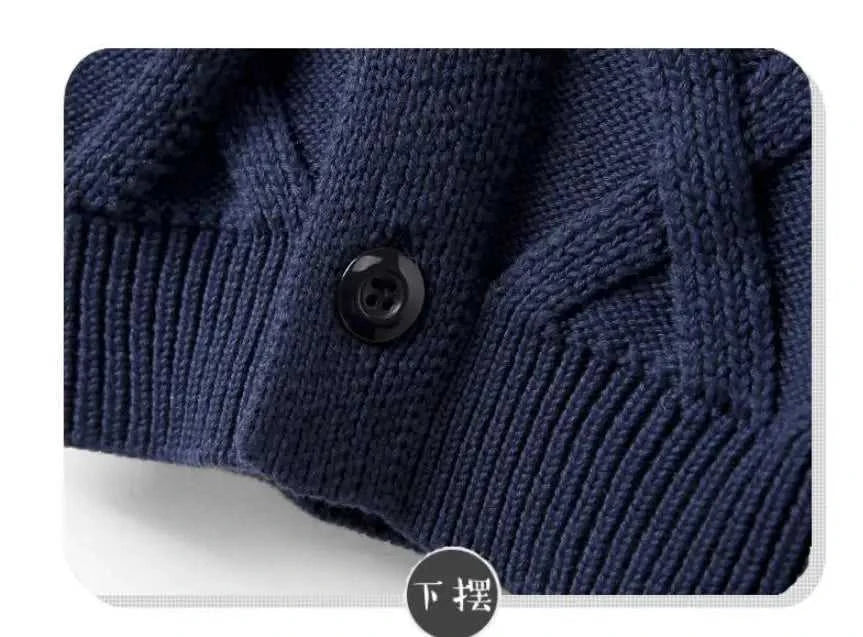 2023 new Spring Autumn Boys Sweater Solid Color Keep Warm Knitting Jacquard Weave V-neck Cardigan For Kids 2-10 Years Old The jack market .AU The jack market .AU Mum & Kids: Essential Products for Every Family $ 42 14:1254#Picture Color;200000463:200004187#2T-3T