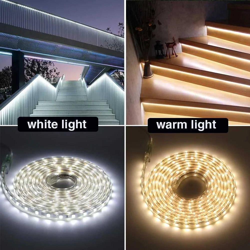 AC 220V LED Strip 60LEDs/m 5050 IP67 Waterproof Outdoor Decoration Red Green Blue Yellow White Flexible Ribbon Tape LED Strip The jack market .AU The jack market .AU Home $ 68 136:29;14:29#EU 220V;200007763:201336100;249:200006309#5m