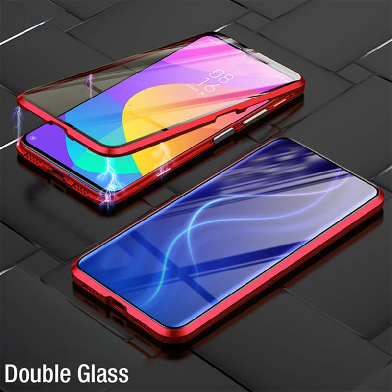 OnePlus 10T 360 Metal Flip Case - Magnetic, Shockproof Glass Protection, Stylish Design