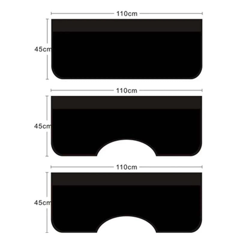 3 pieces of universal magnetic fender cover foldable protector mechanical work mat auto repair mat