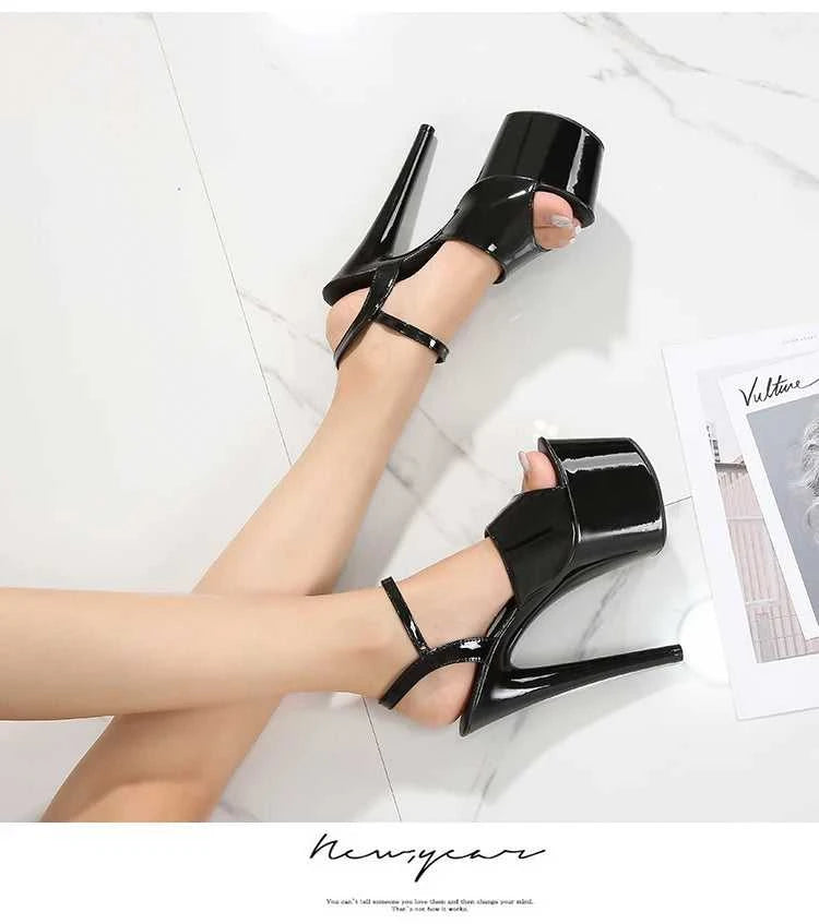 2022 Stripper Pole Dance Shoes High Heels Women Sexy Show Shoes Party Club 13 15 17CM Sandals Platform High-heeled Shoes Wedding The jack market .AU The jack market .AU Step Up Your Style: Trendy Shoes for Every Occasion! $ 94 14:366#Blue leopard;200000124:3434