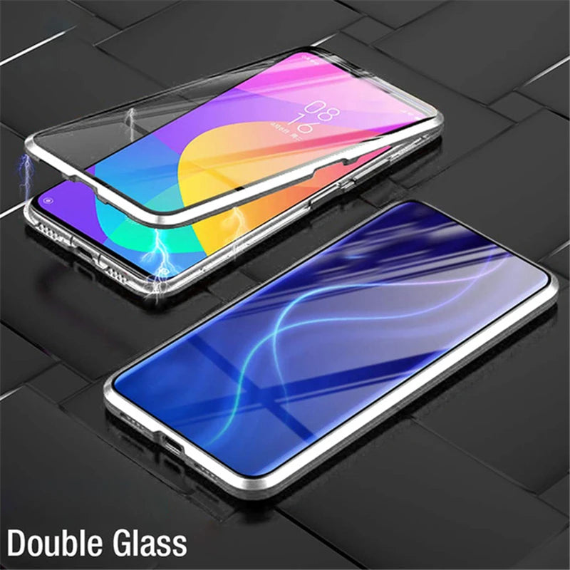 OnePlus 10T 360 Metal Flip Case - Magnetic, Shockproof Glass Protection, Stylish Design
