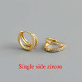 WANTME 925 Sterling Silver Simple Glossy Double Ear Buckle for Women Unique Charm Party Hoop Earrings Fine Jewelry Accessories The jack market .AU The jack market .AU Jewellery & Chains $ 72 200000226:865#MEJ518-Gold