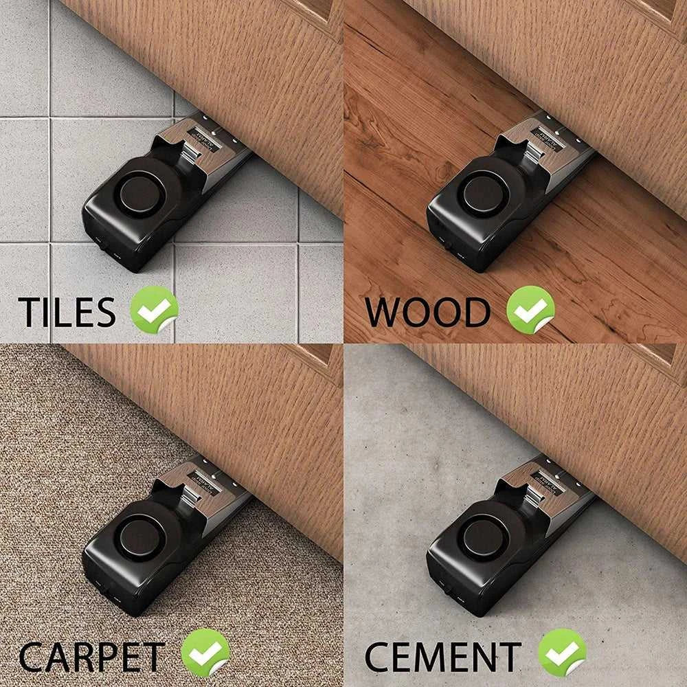 Door Stopper Alarm, Siren Door Safety Wedge Anti Break-In Door Personal self-defense necessities when traveling at home The jack market .AU The jack market .AU Home $ 52 <none>