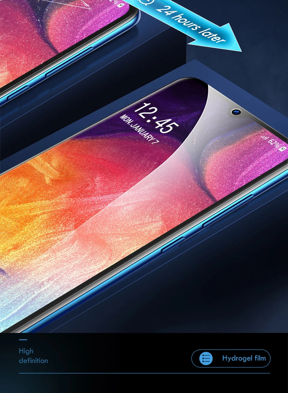 OPPO Find N3 Flip Hydrogel Screen Protector - 3-in-1 Full Coverage, 6.8" HD Clarity, Ultimate Protection
