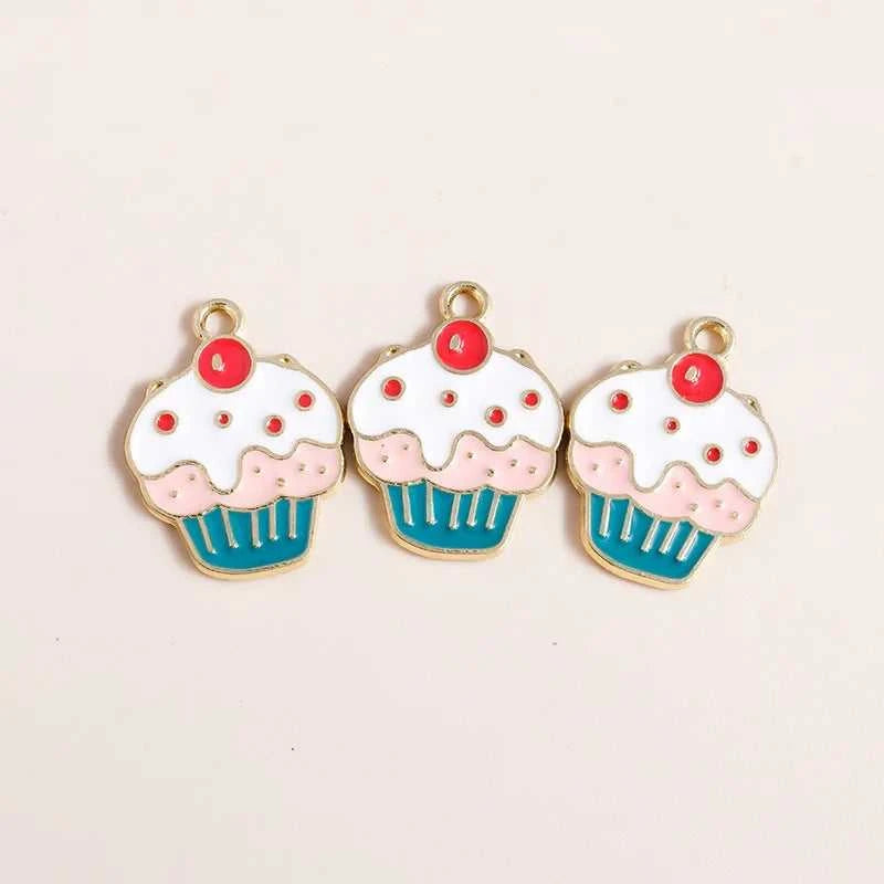 10pcs Mix Enamel Cute Food Drink Ice Cream Cake Juice Cola Charms Pendants for Necklaces Handmade DIY Jewelry Making Accessories The jack market .AU The jack market .AU Jewellery & Chains $ 48 200001033:200005183#style 431