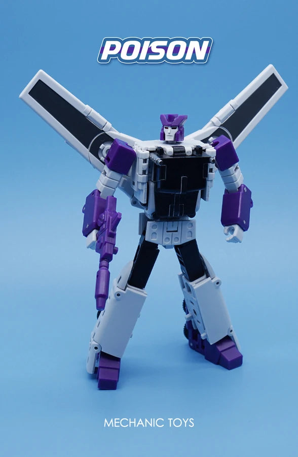 Mini Soundwave With Laserbeak Transformation MFT HS-03 HS03 Hot Soldiers G1 Pocket War Deformation Action Figure Robot Toy Gifts