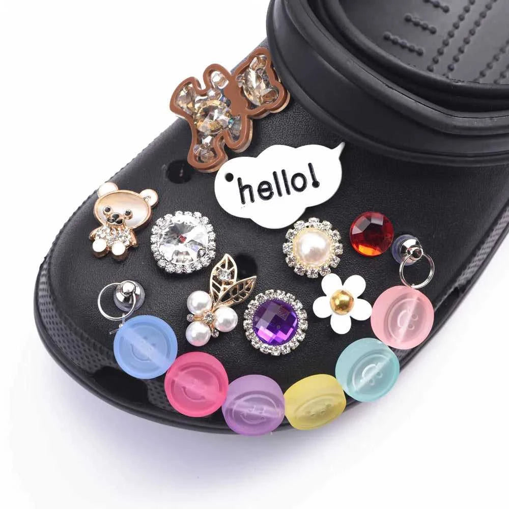 Bling Shoe Charms for Metal Pearl Button Shoes Decorations Accessories For Girl Women Gift The jack market .AU The jack market .AU Step Up Your Style: Trendy Shoes for Every Occasion! $ 47 14:173#b8204