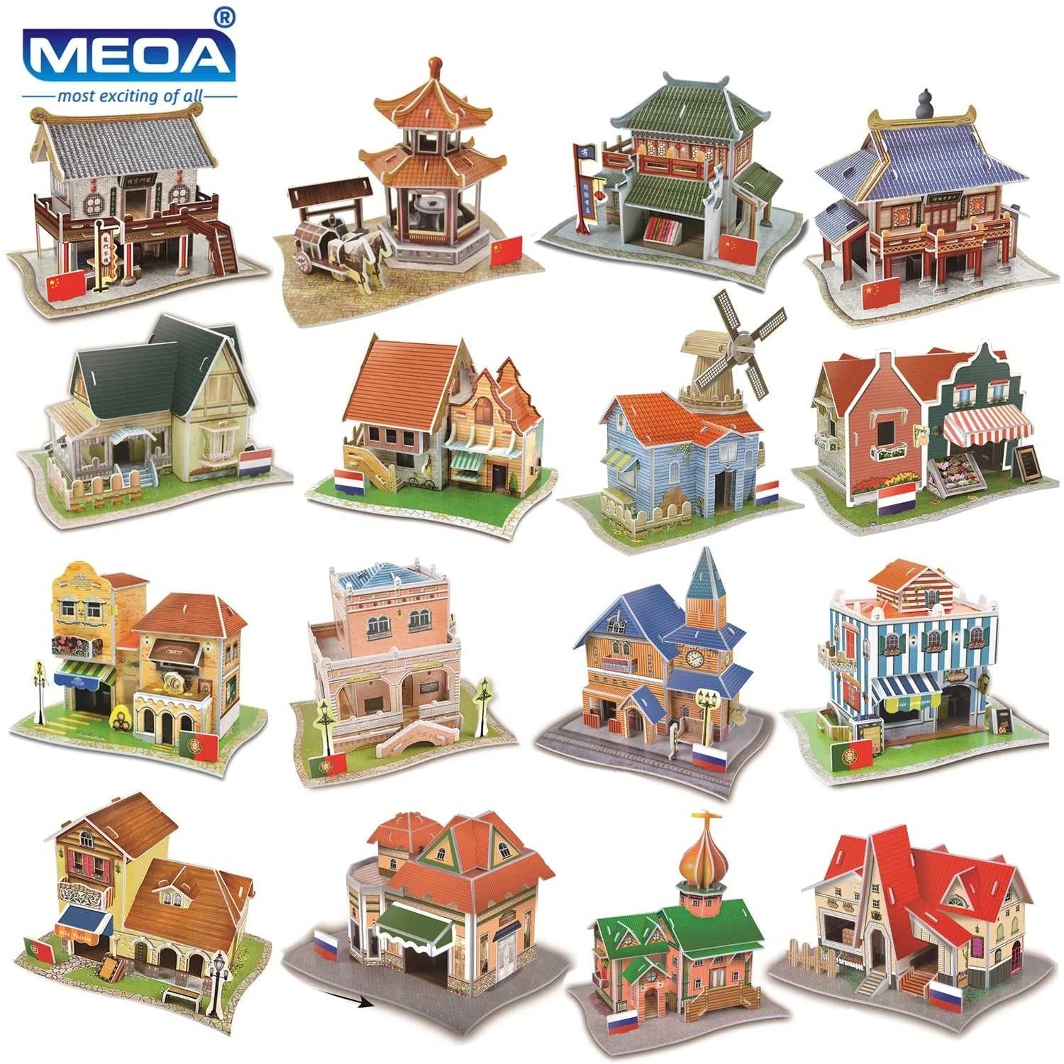40 Style World Famous Architecture Building 3D Puzzle Model Construction 3D Jigsaw Puzzle Toys For Kids Christmas Gift The jack market .AU The jack market .AU Little Wonders $ 50 14:200004870#668-20