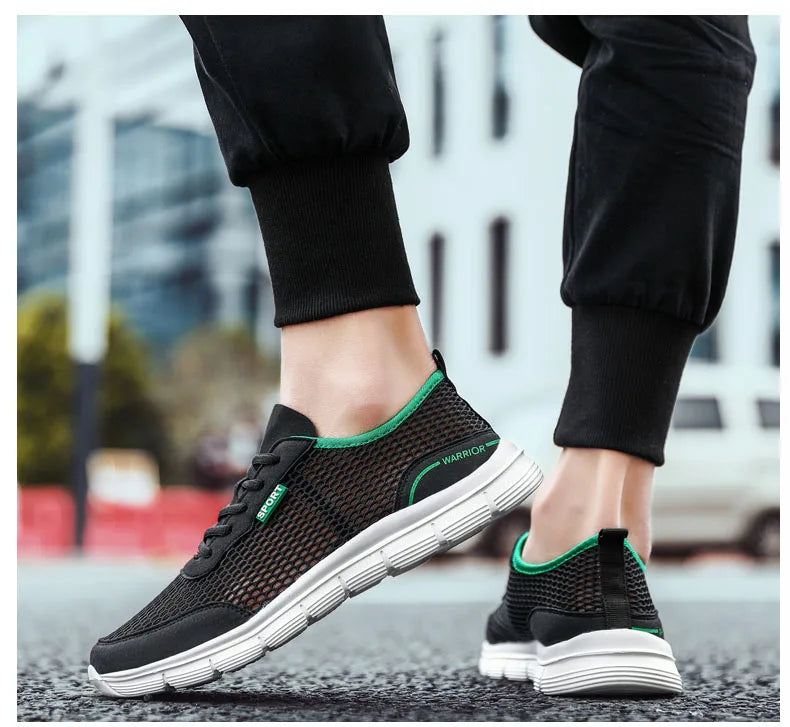 Men Sneakers Shoes Mesh Casual Shoes Lac-up Shoes Men Tenis Light Comfortable Breathable Sneakers Men Shoes Zapatillas Hombre