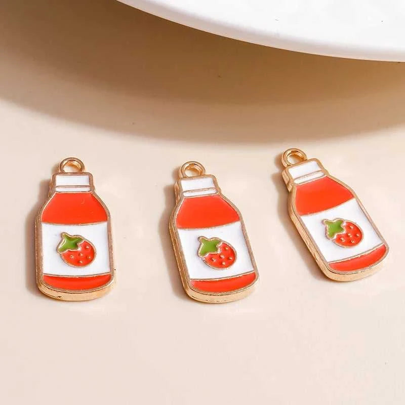 10pcs Mix Enamel Cute Food Drink Ice Cream Cake Juice Cola Charms Pendants for Necklaces Handmade DIY Jewelry Making Accessories The jack market .AU The jack market .AU Jewellery & Chains $ 48 200001033:200005183#style 431