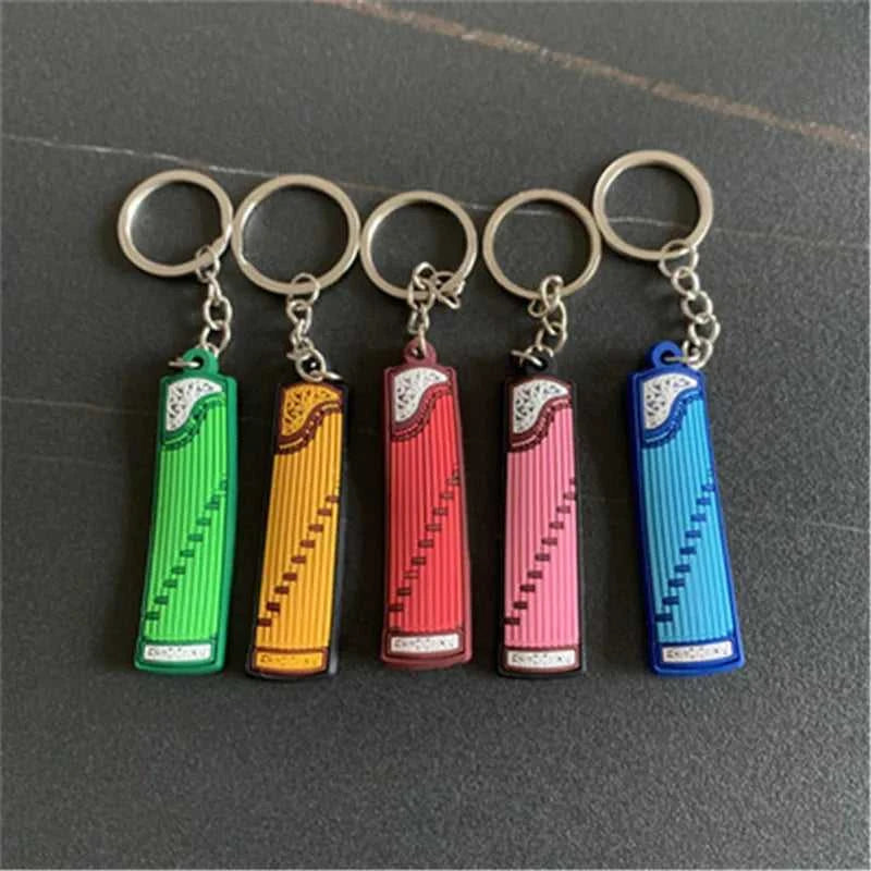 30Pcs Guitar Keychain Man Women Punk Violin Musical Instrument Silicone Pendant Keyring Holder Friends Gifts Bag Jewelry The jack market .AU The jack market .AU Jewellery & Chains $ 61 14:193#Style B