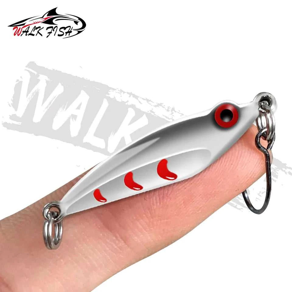 WALK FISH 3g 5g Metal Spoon Sequins Fishing Lure Winter Ice Jigging Crankbait Sinking Artifical Bait With Single Hook For Bass The jack market .AU The jack market .AU Fishing Gear $ 27 14:29#Gold;5:200000530#5g
