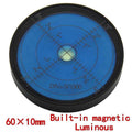 Magnetic Mini Level Meter - High Precision Metal Bubble for Perfectly Level Surfaces, Compact 60x10mm Design