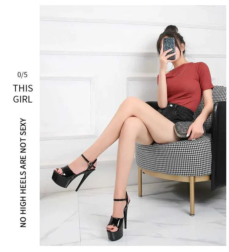 2022 Stripper Pole Dance Shoes High Heels Women Sexy Show Shoes Party Club 13 15 17CM Sandals Platform High-heeled Shoes Wedding The jack market .AU The jack market .AU Step Up Your Style: Trendy Shoes for Every Occasion! $ 94 14:366#Blue leopard;200000124:3434