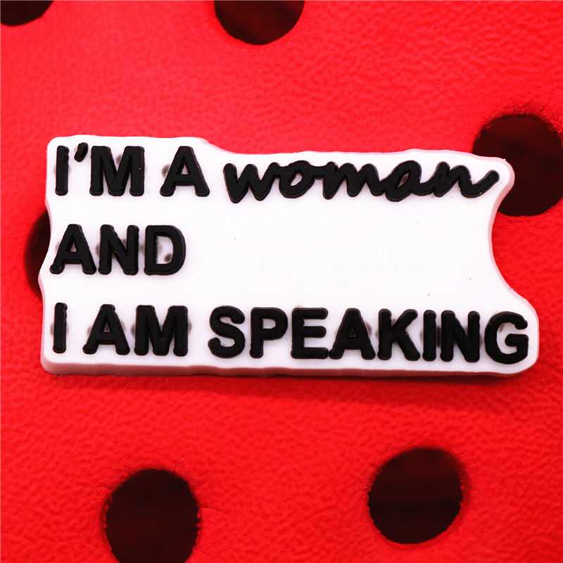 Single Sale 1pcs Rights Protection Shoe Charms Woman Speaking Shoe Accessories Decoration Fit Kids Party Gifts U251 The jack market .AU The jack market .AU Step Up Your Style: Trendy Shoes for Every Occasion! $ 49 14:173#3