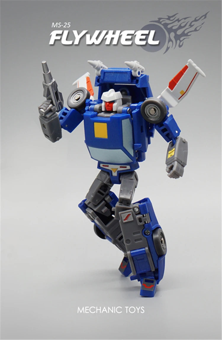 Mini Soundwave With Laserbeak Transformation MFT HS-03 HS03 Hot Soldiers G1 Pocket War Deformation Action Figure Robot Toy Gifts
