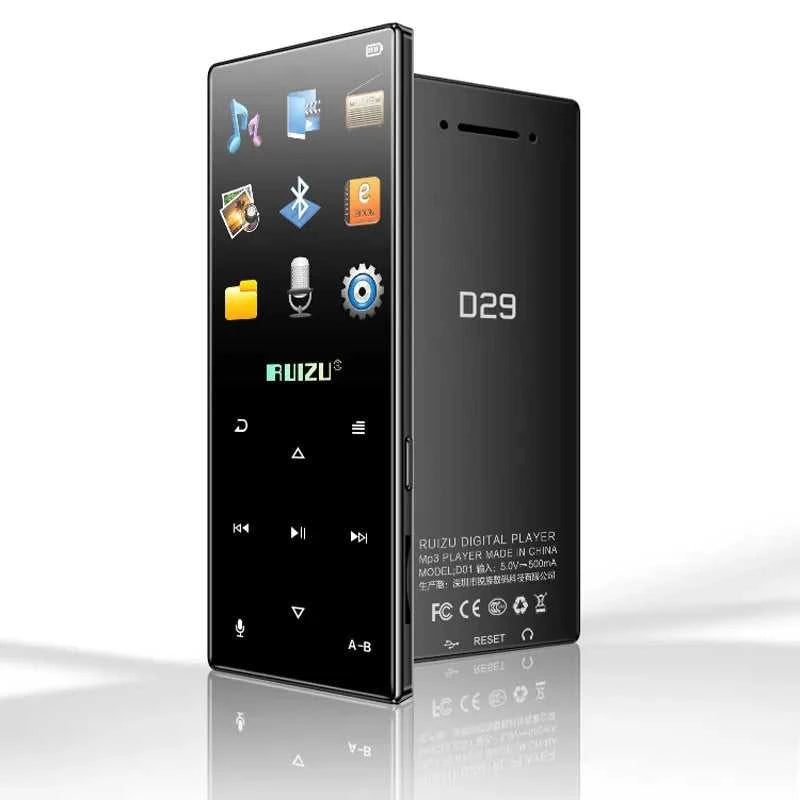 Bluetooth Music MP3 RUIZU D29 MP3 Player Portable Audio 8GB Music Player with Built-in Speaker Support FM,Recording,E-Book The jack market .AU The jack market .AU Accessories Electronics $ 85 14:193#blk;200001303:3860