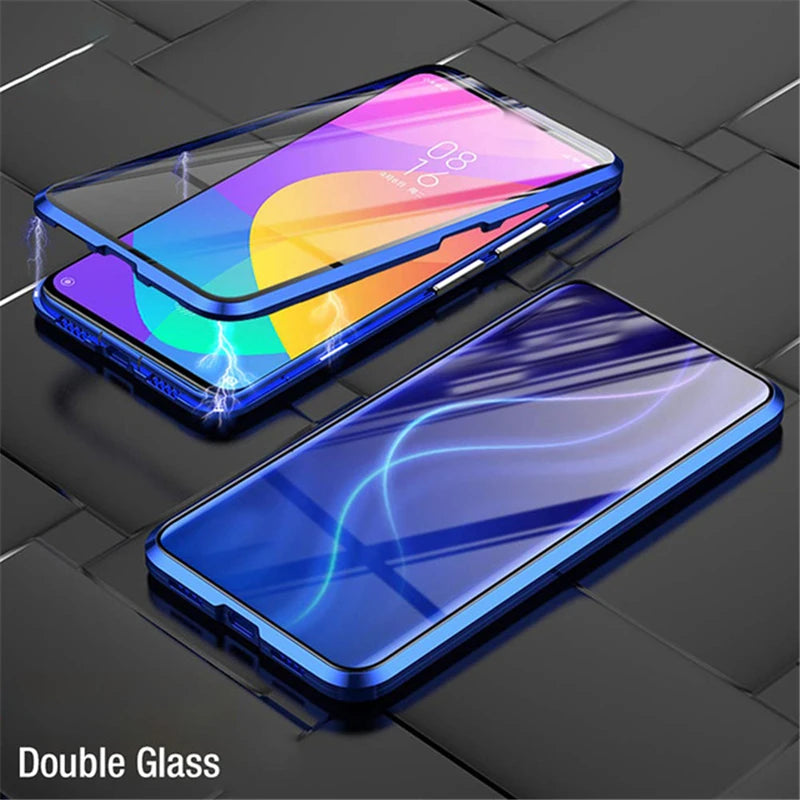 OnePlus 10T 360 Metal Flip Case - Magnetic, Shockproof Glass Protection, Stylish Design
