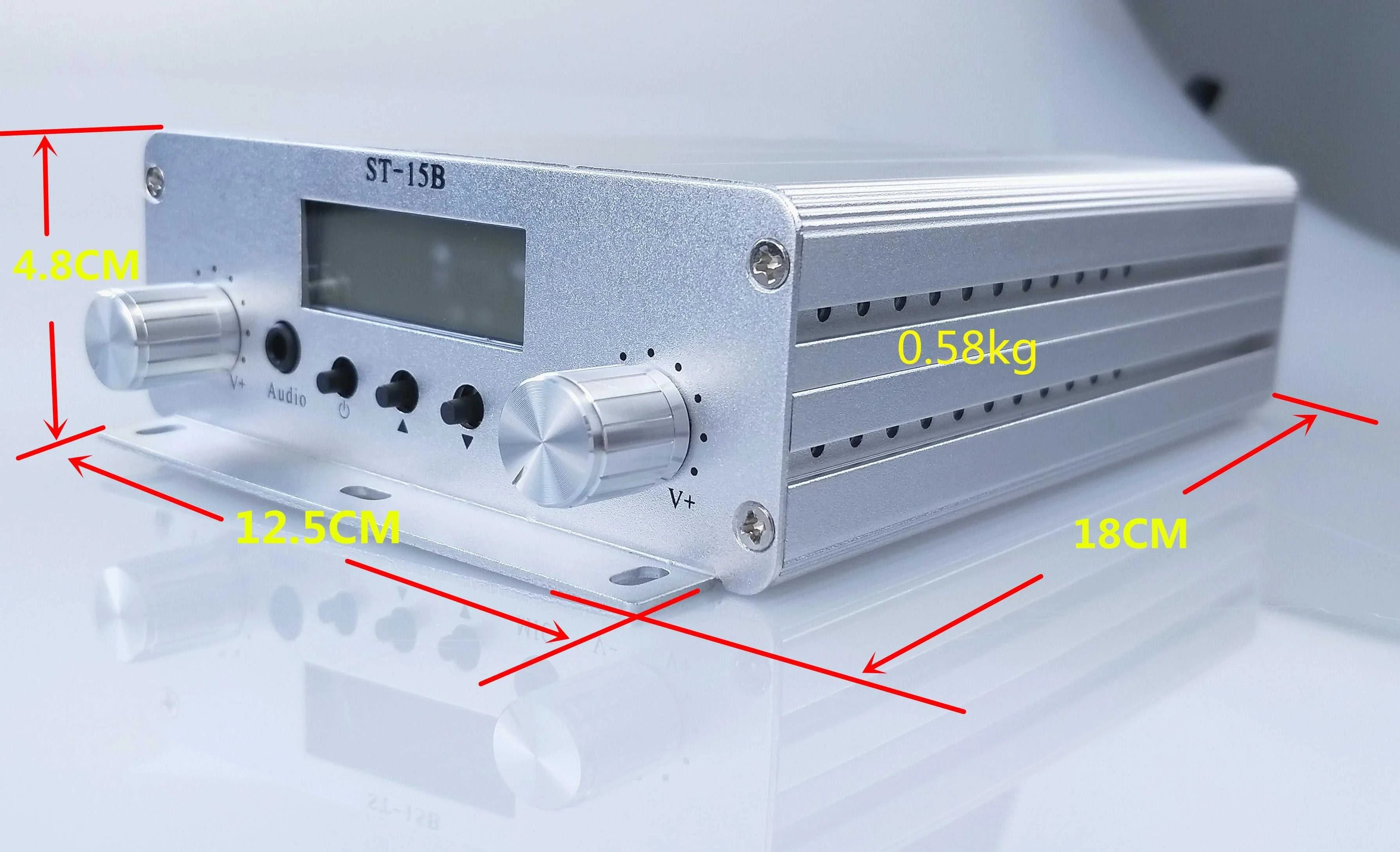 V1 Radio station stereo PLL FM transmitter broadcast station 86-108MHZ 15w Car Church Radio Community Broadcasting The jack market .AU The jack market .AU Accessories Electronics $ 127 14:29#BNC;200007763:201336100