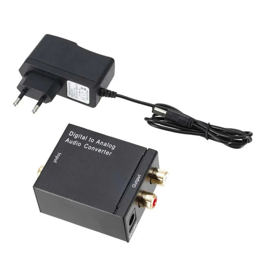 Grwibeou USB DAC Digital To Analog Audio Converter RCA R/L Output Optical Digital Stereo Audio SPDIF Coaxial To Analog DAC USB The jack market .AU The jack market .AU Accessories Electronics $ 51 14:350853#Add USB Optical