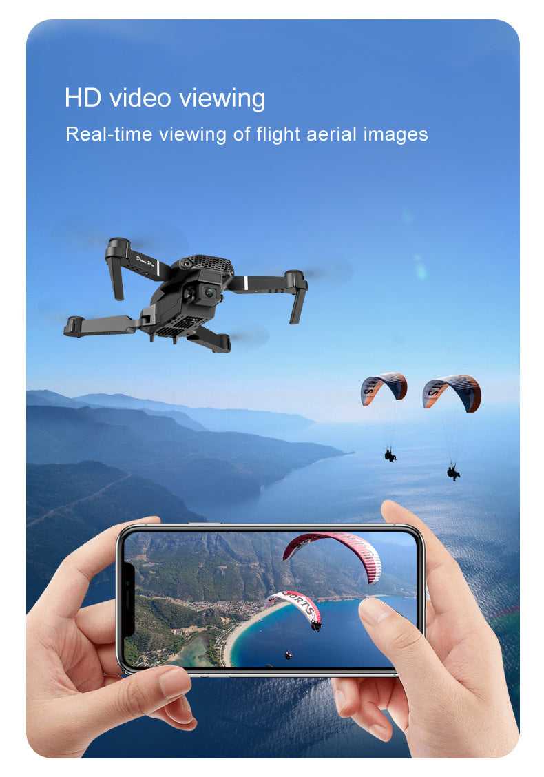 E88pro Drone Professional Dron Optical Flow 4k Dual Camera Aerial Photography Four Axis Aircraft RC Quadrotor children's toys The jack market .AU The jack market .AU Drones $ 72 14:1052#Gray-Two Camera