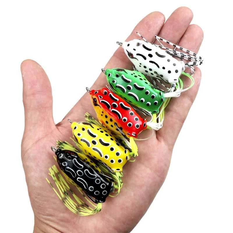 Fake Bait Lure Frog Bait Black Fish Special Kill Simulated Double Hook Point Upturned Soft Bait Floating Water Fishing Black Kin The jack market .AU The jack market .AU Fishing Gear $ 20 14:366#B;5:200661828#5.5cm 13g