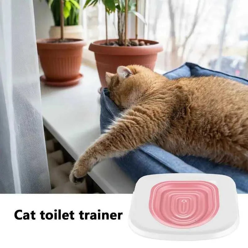 Universal Cat Toilet Training Kit With Any Cat Reusable Cats Dogs Potty Training Seat Pets Cleaning Cats Training Product The jack market .AU The jack market .AU Home $ 51 14:173#Blue;200007763:201336100