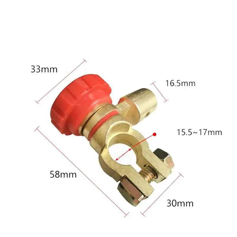 Car Battery Disconnect Car Battery Power Terminal Off Isolator Accessories Vehicle Link Cut Dropship Z9W4