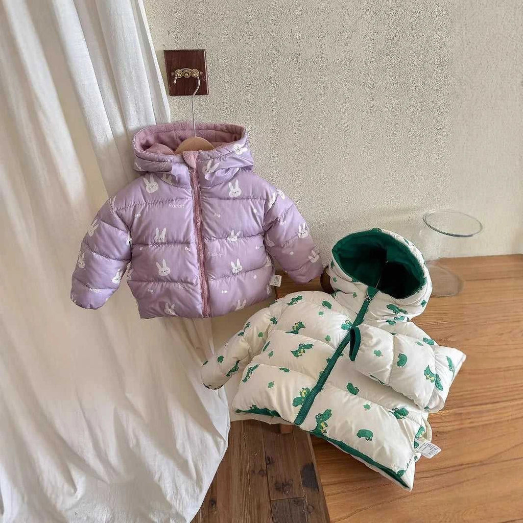 New Double-sided Down Cotton Jacket with Hooded Jacket for Children's Thickened Plush Children's Short Jacket The jack market .AU The jack market .AU Mum & Kids: Essential Products for Every Family $ 52 14:771#1;200000463:200004188