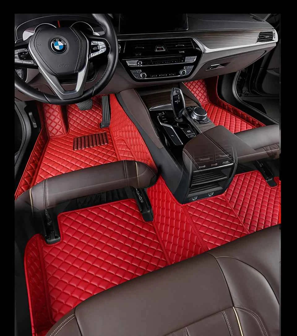 Car Floor Mat For Volvo V70 Xc60 V60 Xc90 S90 S60 V40 C30 C70 S80 V90 Xc40 Xc70 High Quality Leather Foot Pad Auto Accessories