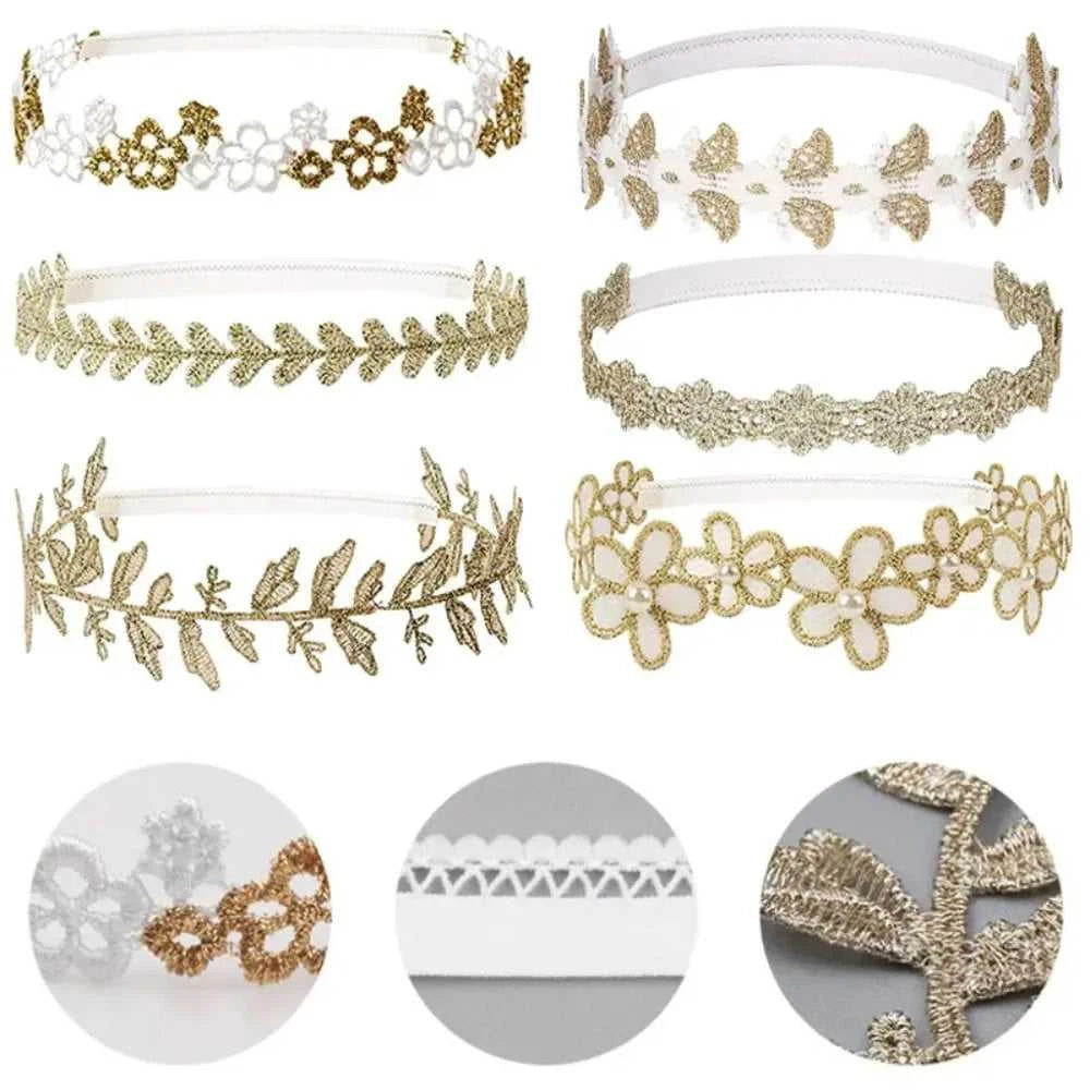 Cute Lace Headband Soft Newborn Elastic Turban Korean Princess Gold Hairband Skin Friendly Sweet Baby Headband Photography Prop The jack market .AU The jack market .AU Mum & Kids: Essential Products for Every Family $ 21 14:691#E