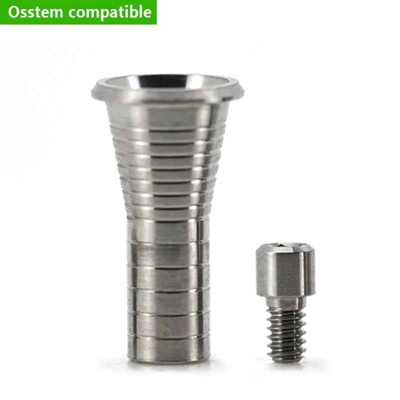 Osstem Multi-Unit Titanium Base Abutment CAD/CAM Grade 5 Ti-Base High Precision Implant Restoration for Dental Clinics & Labs